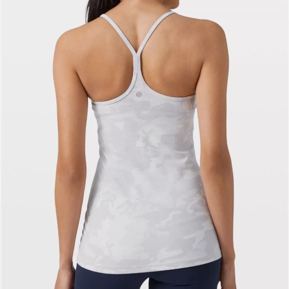 Lululemon Cropped Power Y Tank